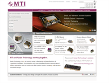 Tablet Screenshot of mti-milliren.com